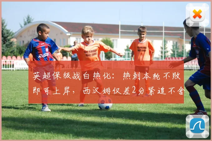 英超保级战白热化：热刺本轮不败即可上岸，西汉姆仅差2分紧追不舍